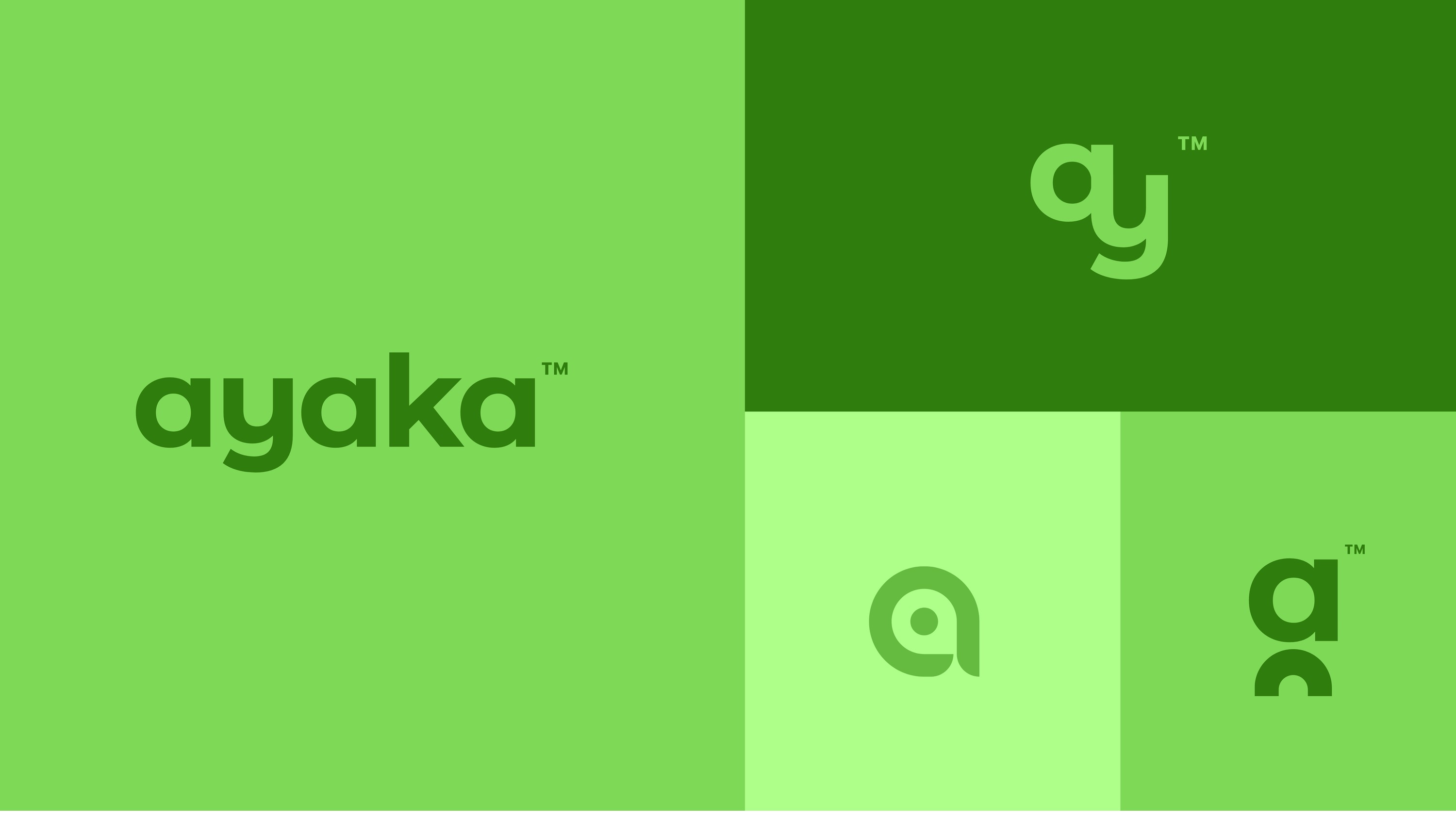 Ayaka logokonsepti 1 — vihreä