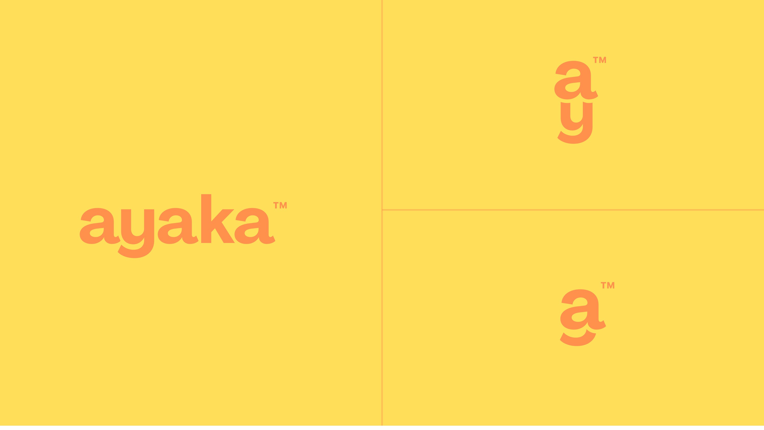 Ayaka logokonsepti 5 — keltainen